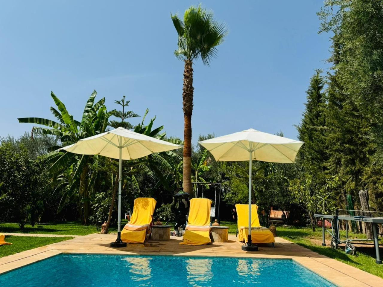 Ilafe Farmhouse, Villa Avec Piscine Chauffee Privee Et Jacuzzi Pour Familles Marrakesch Exterior foto